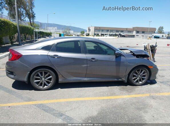 19XFC1F36KE020028 2019 HONDA CIVIC Серый Вид задней части салона