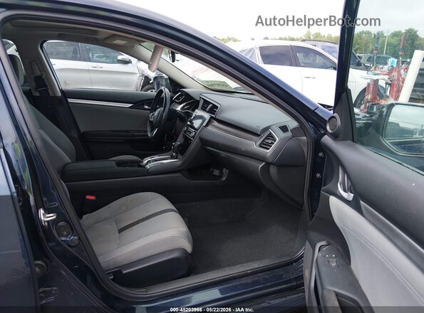 19XFC1F36LE009693 2020 HONDA CIVIC Dark Blue Front interior view