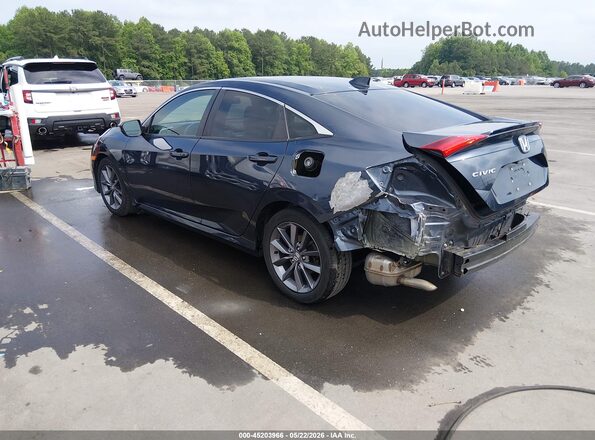 19XFC1F36LE009693 2020 HONDA CIVIC Dark Blue Rear left