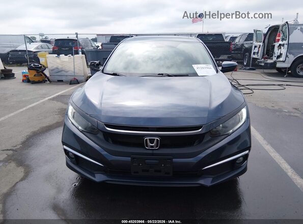 19XFC1F36LE009693 2020 HONDA CIVIC Dark Blue Rear interior view