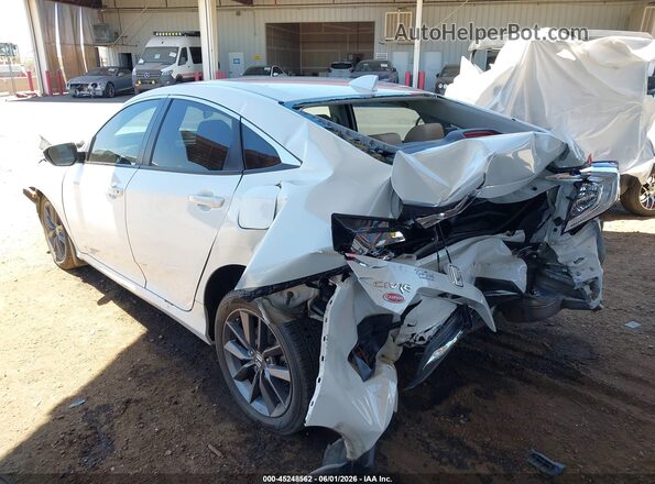19XFC1F36LE013842 2020 HONDA CIVIC White Tył lewy