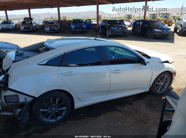 19XFC1F36LE013842 2020 HONDA CIVIC White Widok wnętrza 360 stopni