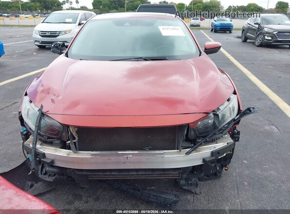19XFC1F36LE023724 2020 HONDA CIVIC Red Vista interior trasera