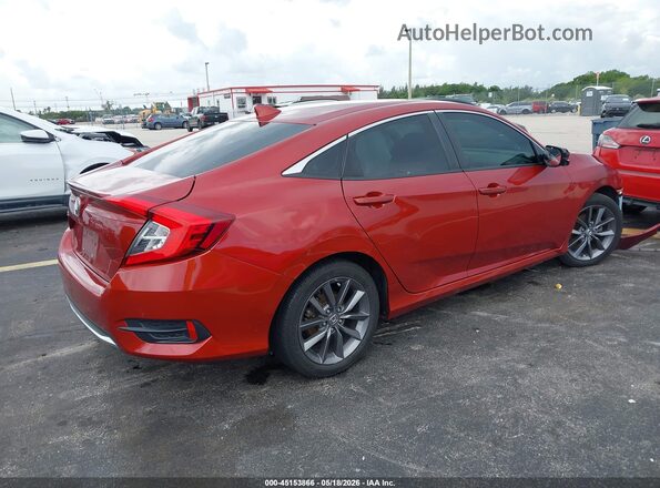19XFC1F36LE023724 2020 HONDA CIVIC Red Trasero derecho
