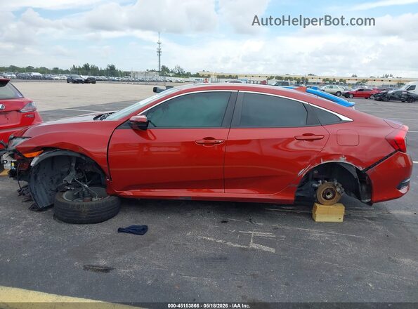 19XFC1F36LE023724 2020 HONDA CIVIC Red Vista frontal