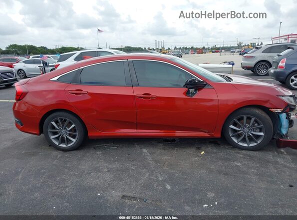 19XFC1F36LE023724 2020 HONDA CIVIC Red Vista interior de 360 grados