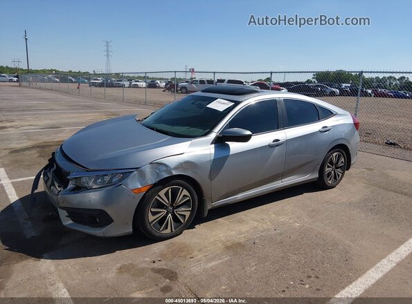 19XFC1F37GE015833 2016 HONDA CIVIC Silver Przód lewy