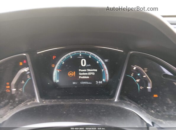 19XFC1F37GE015833 2016 HONDA CIVIC Silver Widok tylnych siedzeń