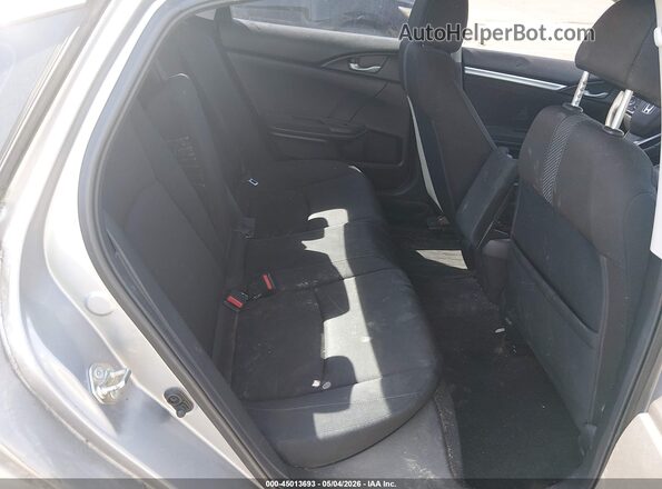 19XFC1F37GE015833 2016 HONDA CIVIC Silver Widok naklejki z numerem VIN