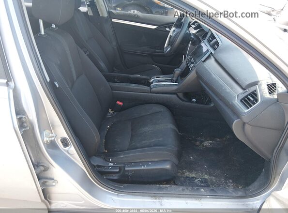 19XFC1F37GE015833 2016 HONDA CIVIC Silver Widok wnętrza z przodu