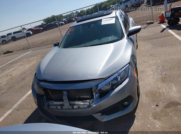 19XFC1F37GE015833 2016 HONDA CIVIC Silver Widok zestawu wskaźników