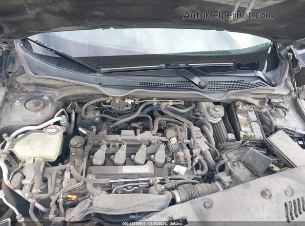 19XFC1F37GE041137 2016 HONDA CIVIC Gray უკანა ხედი
