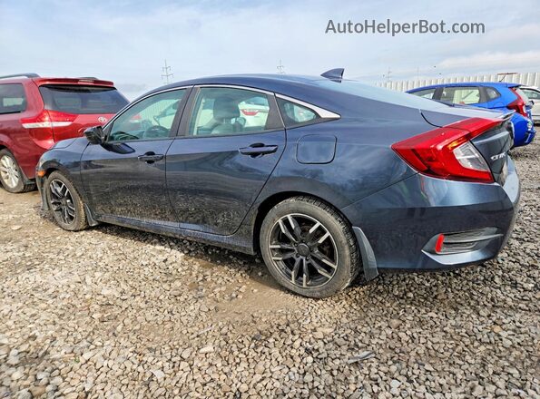 19XFC1F37HE006017 2017 HONDA CIVIC Gray Задня ліва чверть