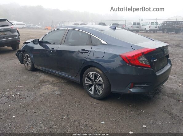 19XFC1F37HE212213 2017 HONDA CIVIC Blue Задня ліва чверть