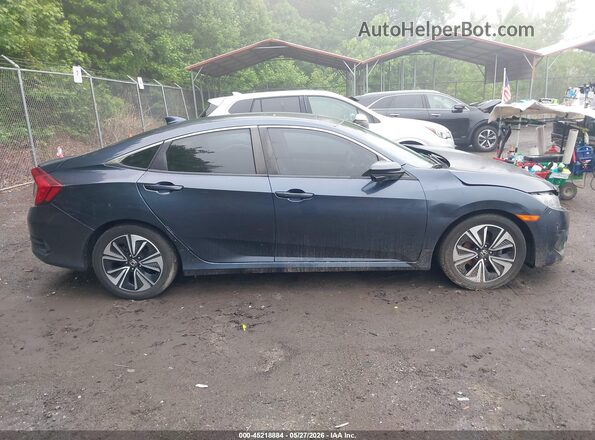 19XFC1F37HE212213 2017 HONDA CIVIC Blue Вид задньої частини салону