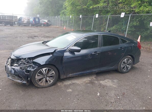 19XFC1F37HE212213 2017 HONDA CIVIC Blue Панорамний вид салону 360°