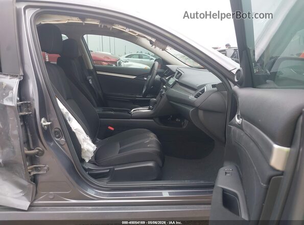 19XFC1F37KE006011 2019 HONDA CIVIC Gray Вид салону спереду