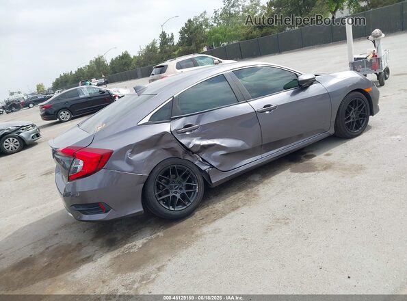 19XFC1F37LE022694 2020 HONDA CIVIC Gray Հետևի աջ