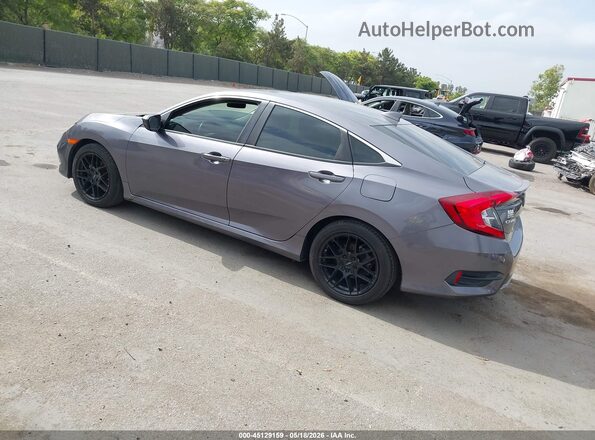 19XFC1F37LE022694 2020 HONDA CIVIC Gray Հետևի ձախ