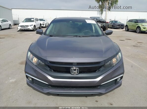 19XFC1F37LE022694 2020 HONDA CIVIC Gray Սարքավորումների վահանակի տեսք