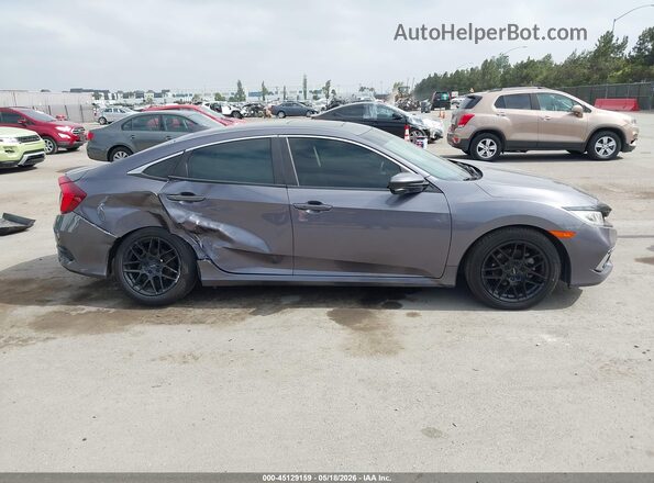 19XFC1F37LE022694 2020 HONDA CIVIC Gray Սալոնի հետևի տեսք