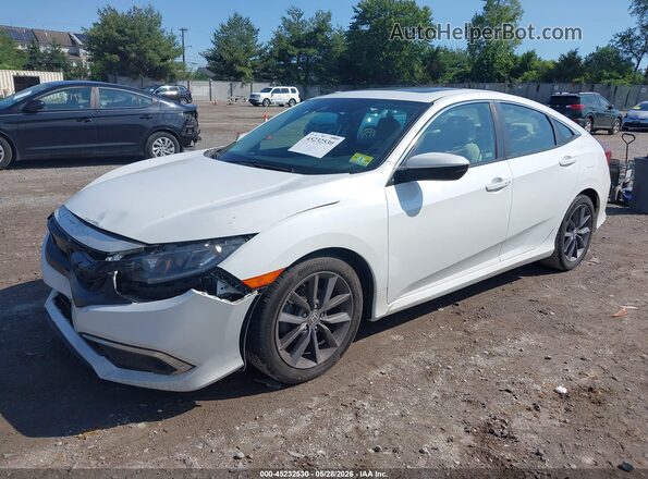 19XFC1F37ME203103 2021 HONDA CIVIC White Передня ліва чверть