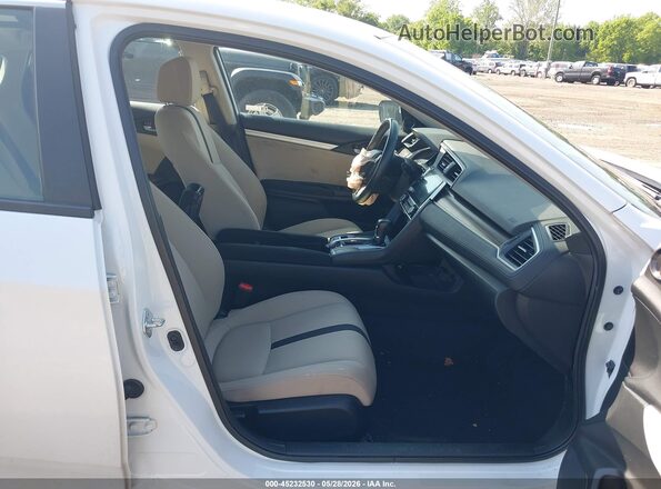 19XFC1F37ME203103 2021 HONDA CIVIC White Вид салону спереду