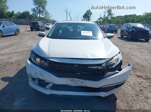 19XFC1F37ME203103 2021 HONDA CIVIC White Вид задньої частини салону