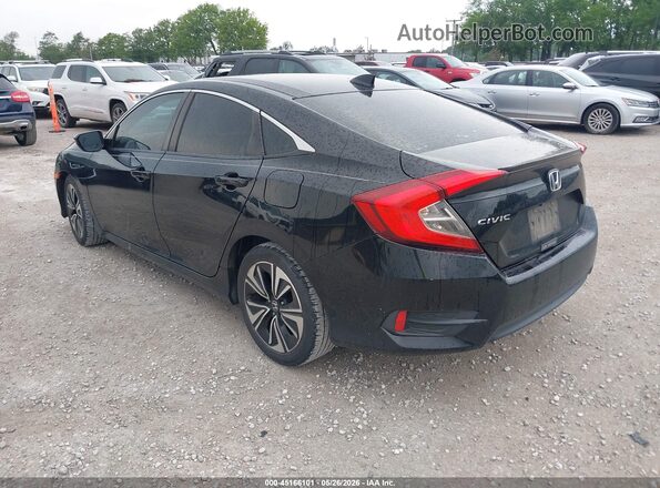 19XFC1F38GE006123 2016 HONDA CIVIC Black უკანა მარცხენა