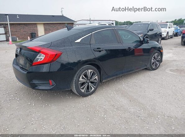 19XFC1F38GE006123 2016 HONDA CIVIC Black უკანა მარჯვენა
