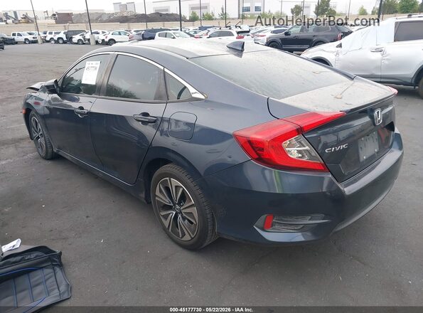 19XFC1F38GE220108 2016 HONDA CIVIC Blue Trasero izquierdo