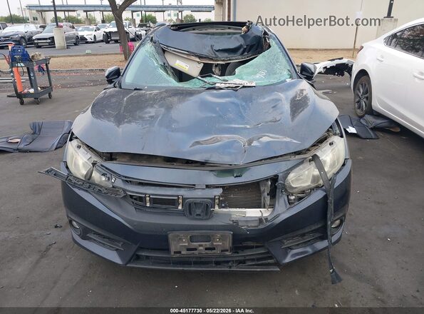 19XFC1F38GE220108 2016 HONDA CIVIC Blue Vista interior trasera