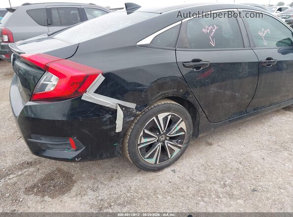 19XFC1F38HE031668 2017 HONDA CIVIC Black Вид спереду