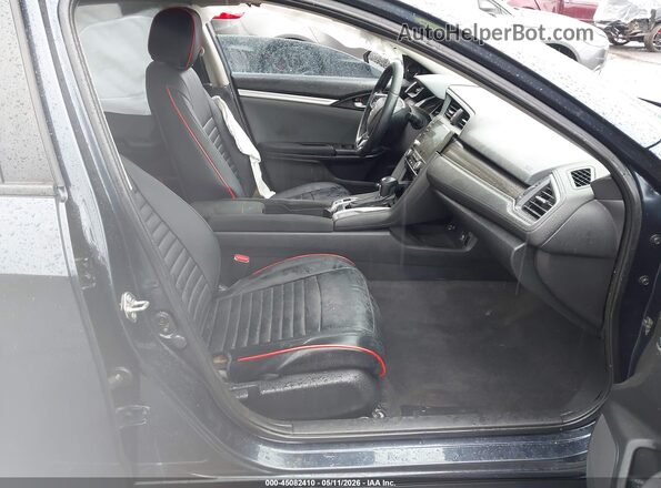 19XFC1F38LE011607 2020 HONDA CIVIC Burgundy Front interior view