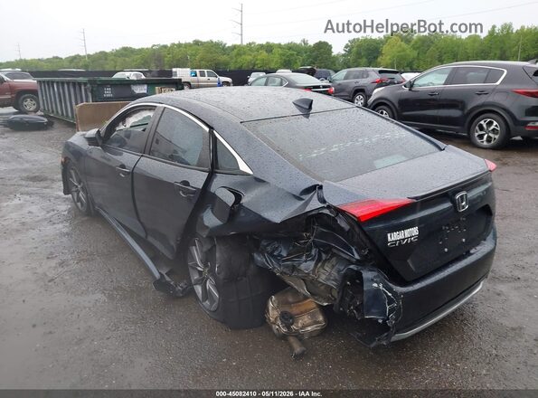 19XFC1F38LE011607 2020 HONDA CIVIC Burgundy Rear left