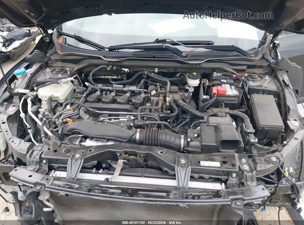 19XFC1F38ME003038 2021 HONDA CIVIC Black Вид ззаду