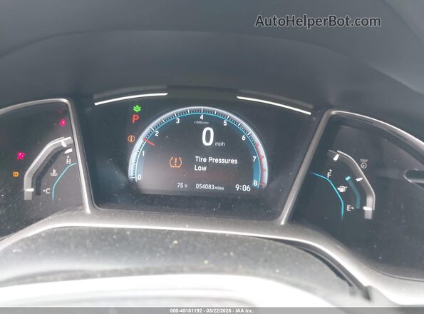 19XFC1F38ME003038 2021 HONDA CIVIC Black Вид задніх сидінь
