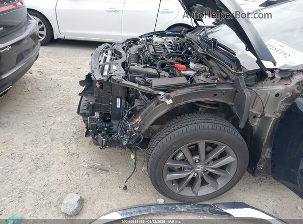 19XFC1F38ME003038 2021 HONDA CIVIC Black Вид спереду