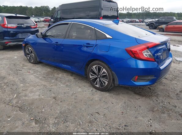 19XFC1F39GE018507 2016 HONDA CIVIC Blue Հետևի ձախ