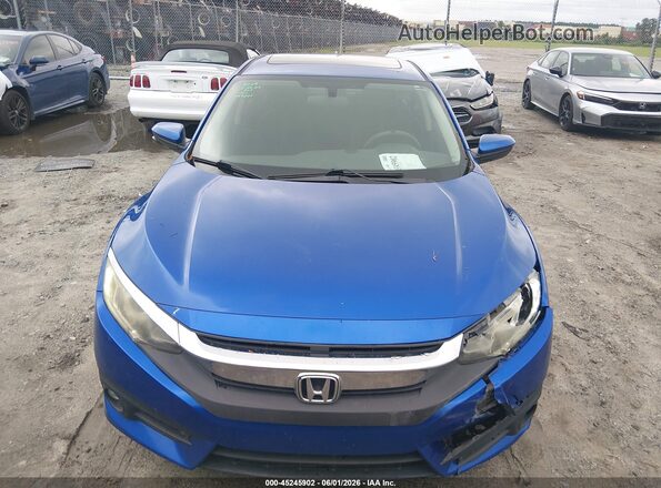 19XFC1F39GE018507 2016 HONDA CIVIC Blue Սարքավորումների վահանակի տեսք