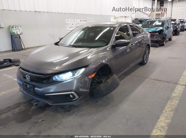 19XFC1F39LE212173 2020 HONDA CIVIC Gray Передня ліва чверть