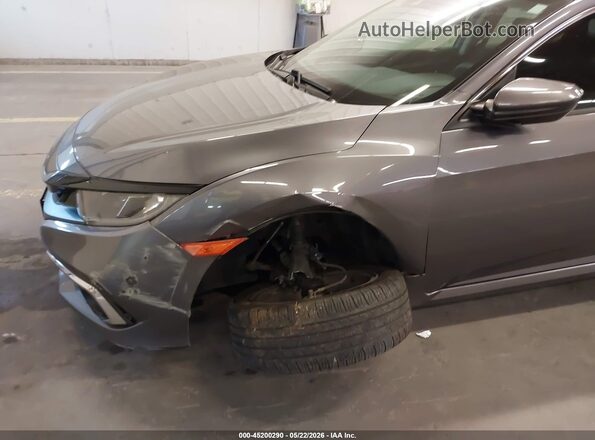 19XFC1F39LE212173 2020 HONDA CIVIC Gray Вид спереду