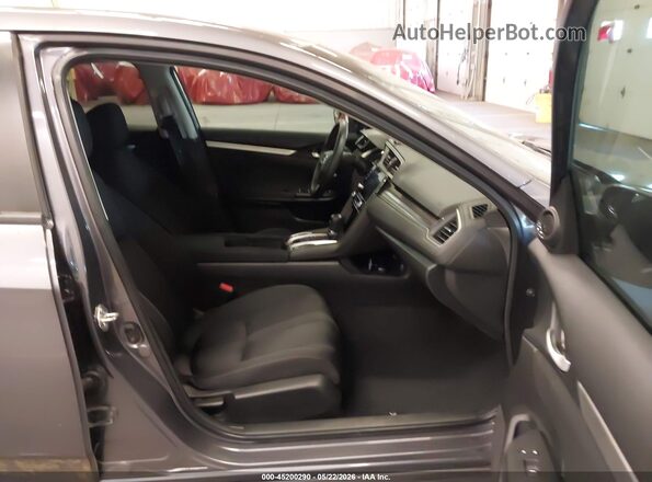 19XFC1F39LE212173 2020 HONDA CIVIC Gray Вид салону спереду