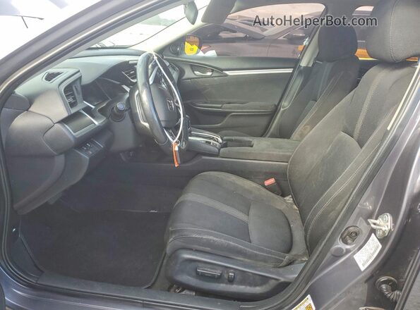 19XFC1F3XKE201603 2019 HONDA CIVIC Charcoal Widok wnętrza z przodu