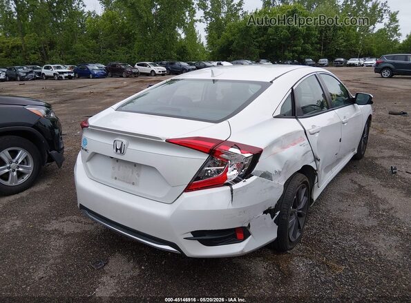 19XFC1F3XKE203139 2019 HONDA CIVIC White Trasero derecho