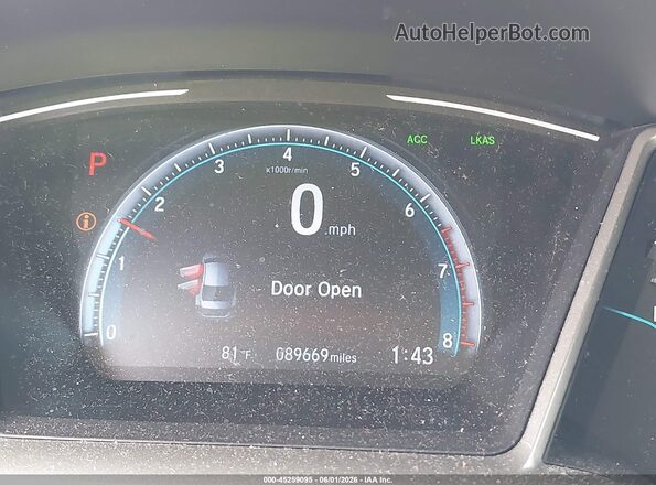 19XFC1F3XLE018364 2020 HONDA CIVIC Черный 
