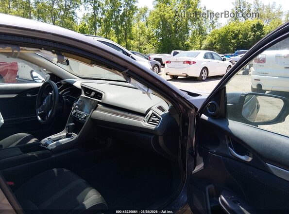 19XFC1F3XME004224 2021 HONDA CIVIC Gray Вид салону спереду