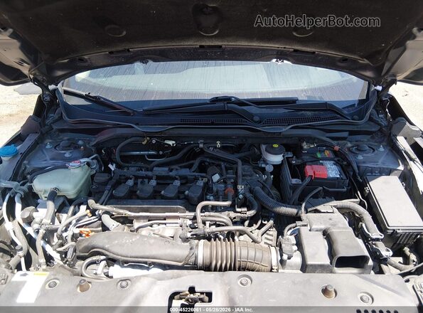 19XFC1F3XME004224 2021 HONDA CIVIC Gray Вид ззаду