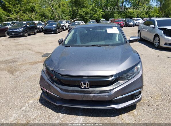 19XFC1F3XME004224 2021 HONDA CIVIC Gray Вид панелі приладів
