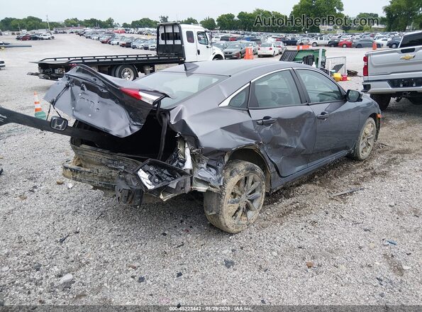 19XFC1F3XME013036 2021 HONDA CIVIC Серый Задняя правая четверть